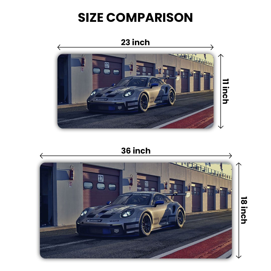 Porsche 911 GT3 Gaming Desk Mat