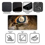 Full Moon cave Steps Path Tunnel Gaming Desk Mat