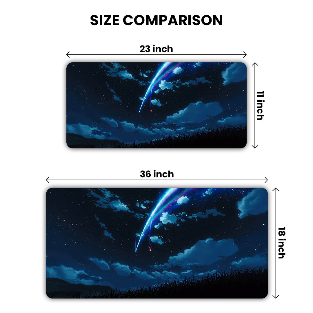 Your Name Shooting Gaming Desk Mat