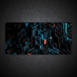 Geometric Abstract Gaming Desk Mat