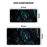 Geometric Abstract Gaming Desk Mat