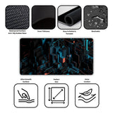 Geometric Abstract Gaming Desk Mat