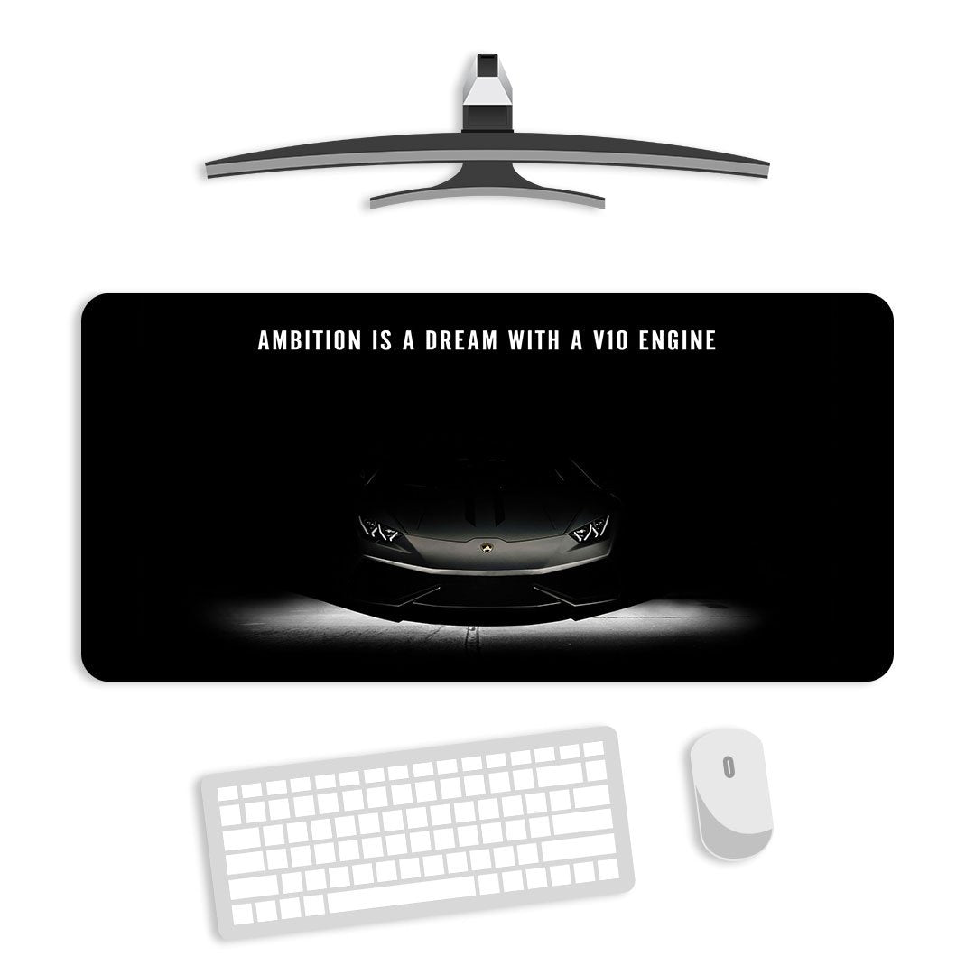 Lamborghini Huracan Gaming Desk Mat