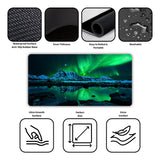 Aurora Borealis Northern lights Gaming Desk Mat