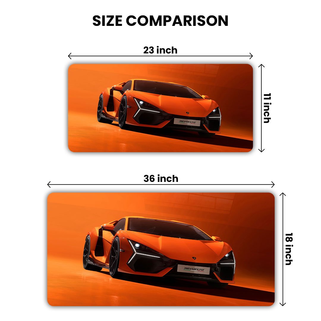 Lamborghini Gaming Desk Mat