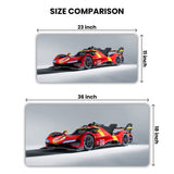 Farari 499p Hypercar Gaming Desk Mat
