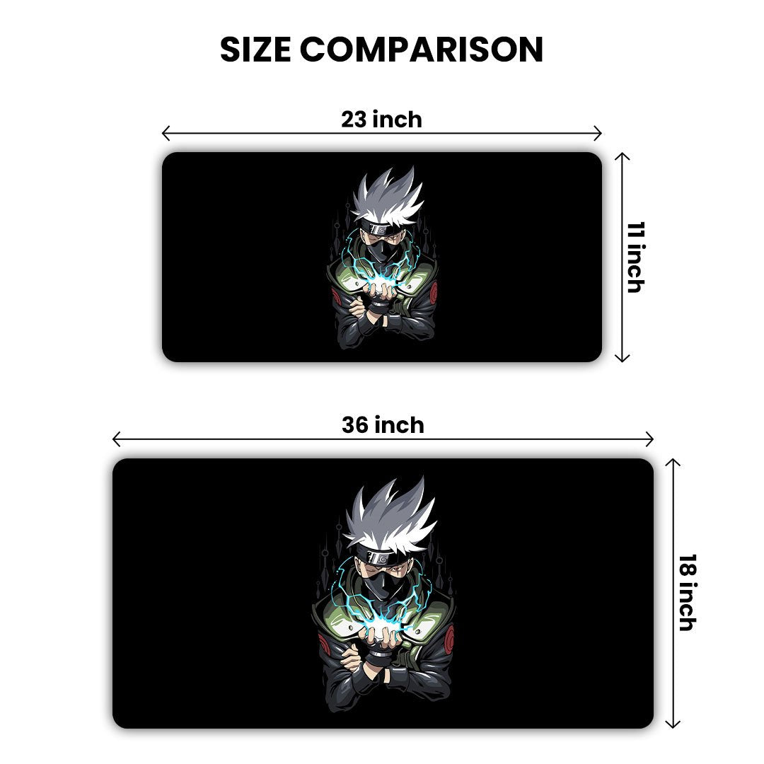 Kakashi Hatake Nuruto Gaming Desk Mat
