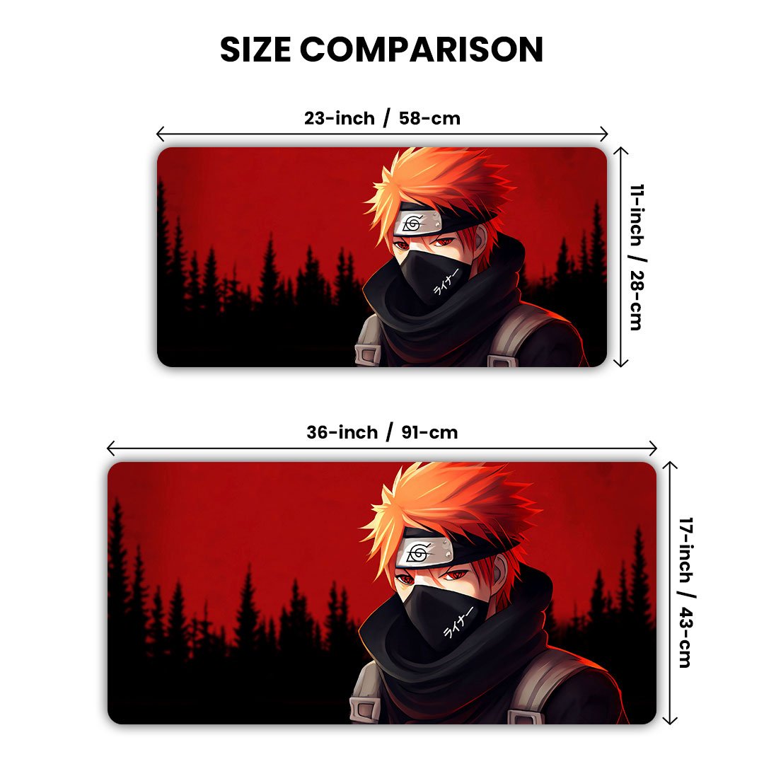Kakashi Hatake Boruto Gaming Desk Mat