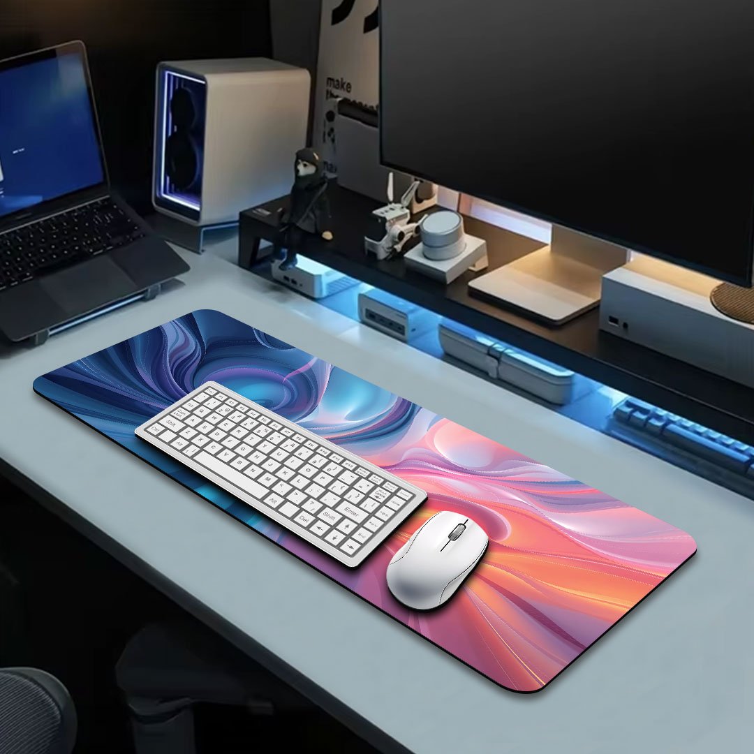 Colorful Desk Mat for gaming table