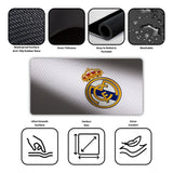 Real Madrid White Theme Gaming Desk Mat