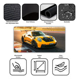 Porsche 911 GT3 RS Yellow Gaming Desk Mat