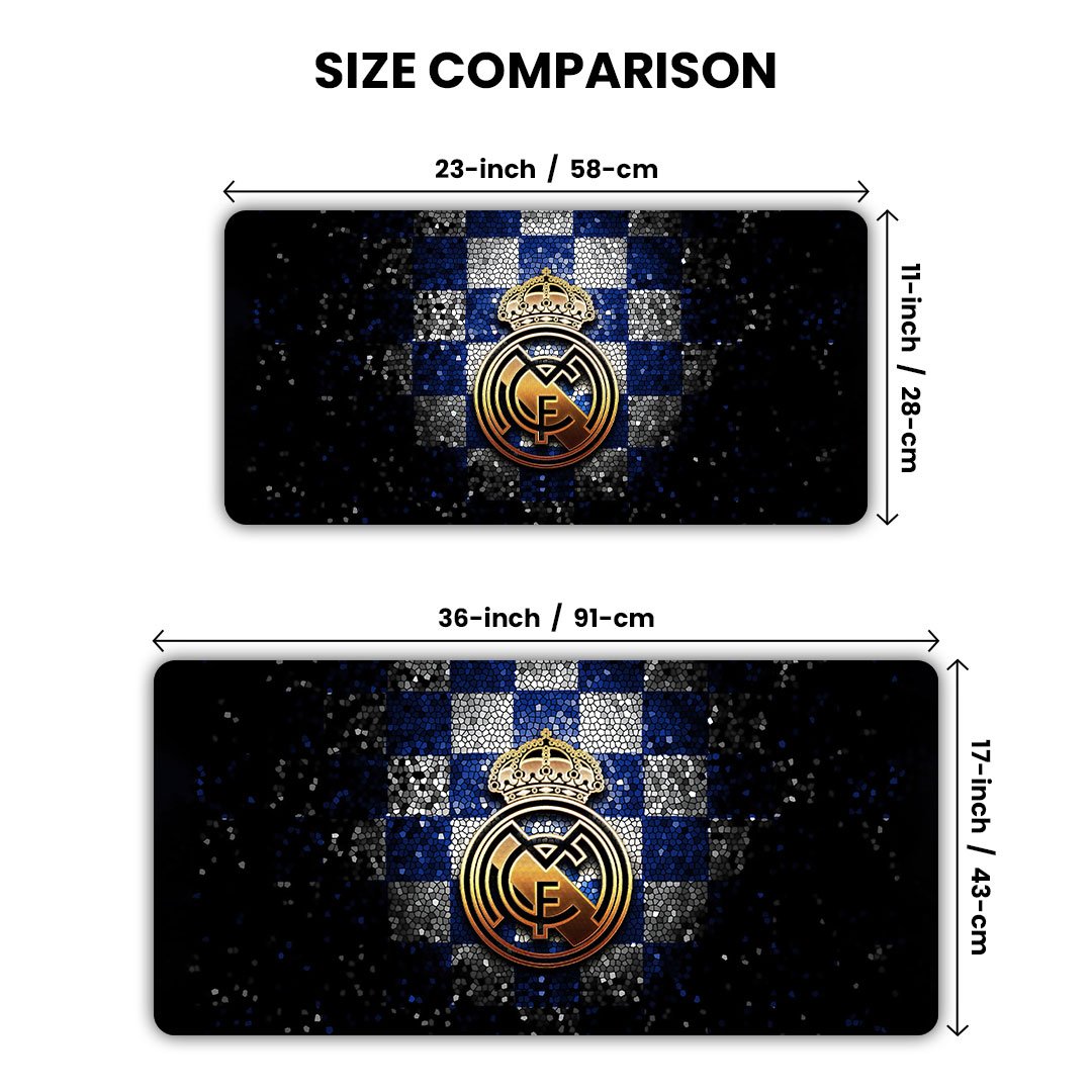 Real Madrid Gaming Desk Mat