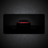 Porsche 911 Turbo Black Gaming Desk Mat