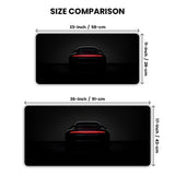Porsche 911 Turbo Black Gaming Desk Mat