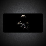 Soldier Military Gun War Gaming Desk Mat