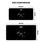 Soldier Military Gun War Gaming Desk Mat