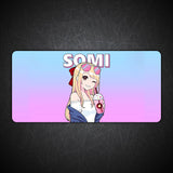 Jeon Somi Gaming Desk Mat