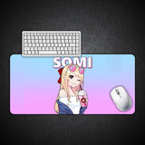 Jeon Somi Gaming Desk Mat