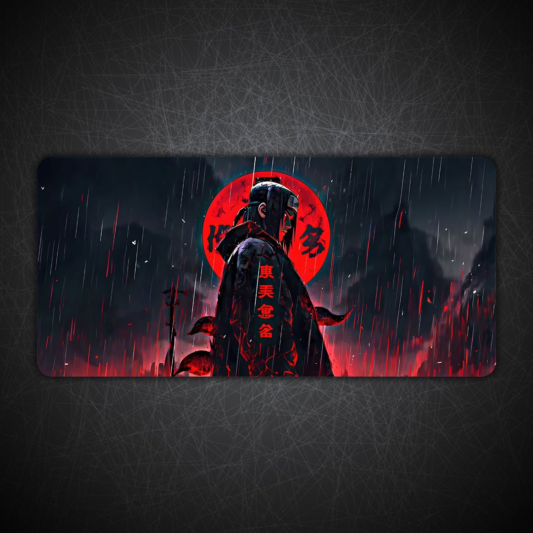 Itachi Uchiha in Red Moon