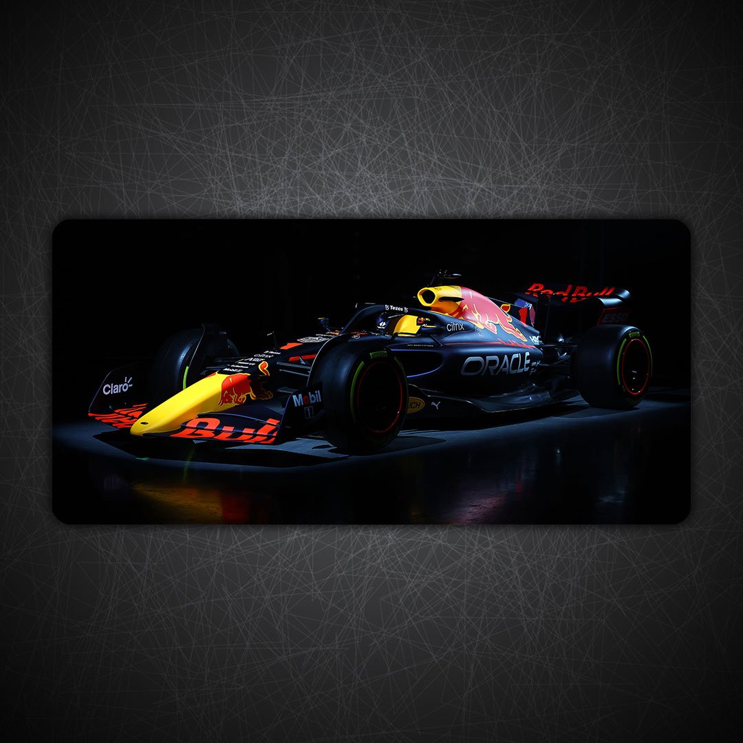 Red Bull RB18 F1 Car Gaming Desk Mat