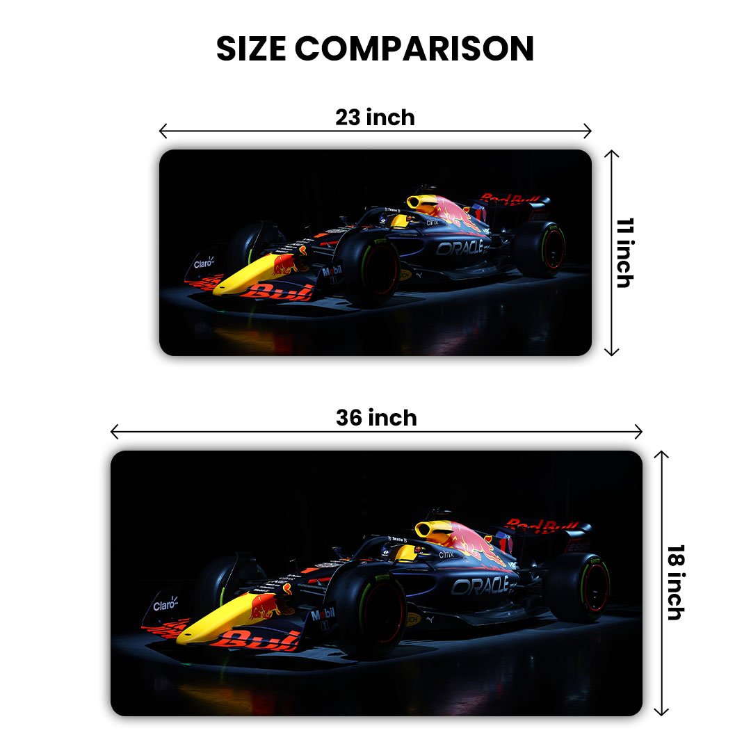 Red Bull RB18 F1 Car Gaming Desk Mat