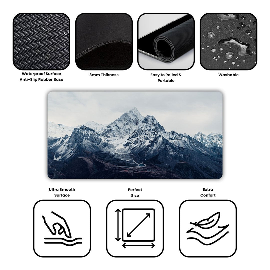 Mount Everest Gaming Desk Mat