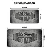 No Pain No Gain Gaming Desk Mat