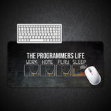 Programmer Life Gaming Desk Mat