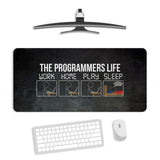 Programmer Life Gaming Desk Mat
