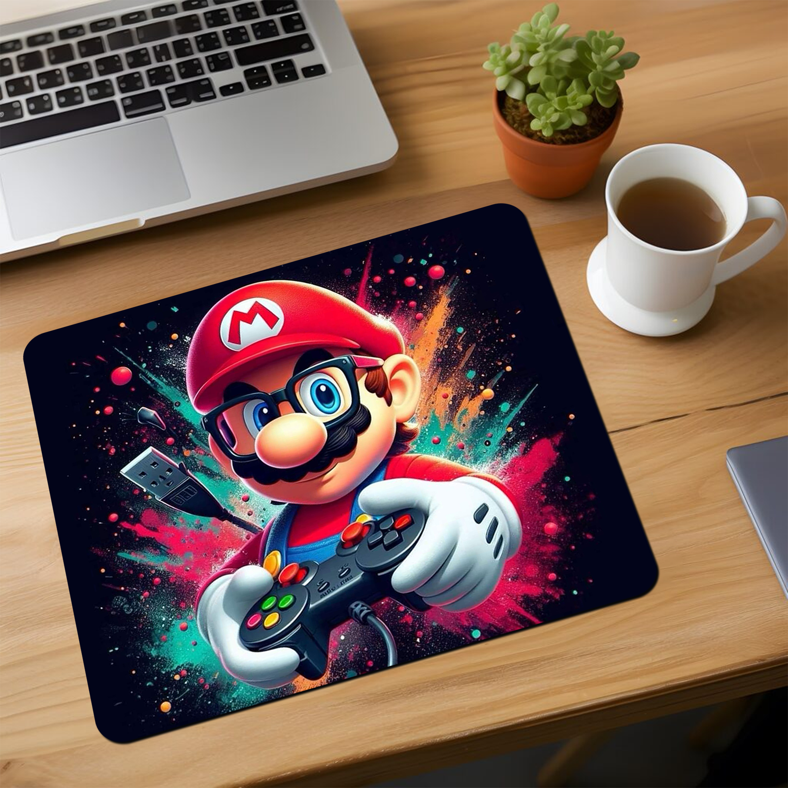 Mario Gamer Mouse Pad
