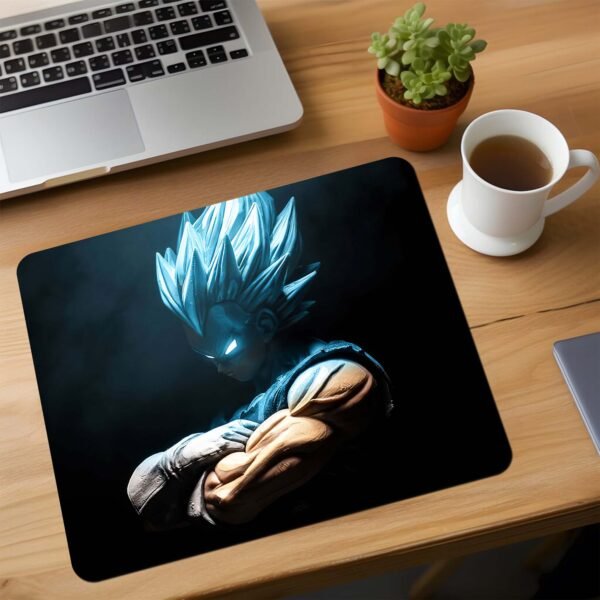 Blue Flame Vegeta Mouse Pad