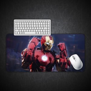 Iron Man Desk Mat Premium Edition