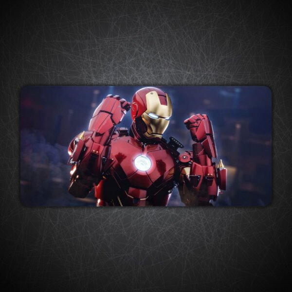 Iron Man Desk Mat Premium Edition