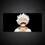 Laughing Luffy in Gear 5
