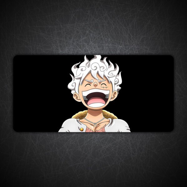 Laughing Luffy in Gear 5
