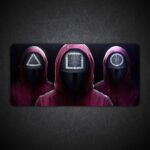 Squid Games Guards Desk Mat