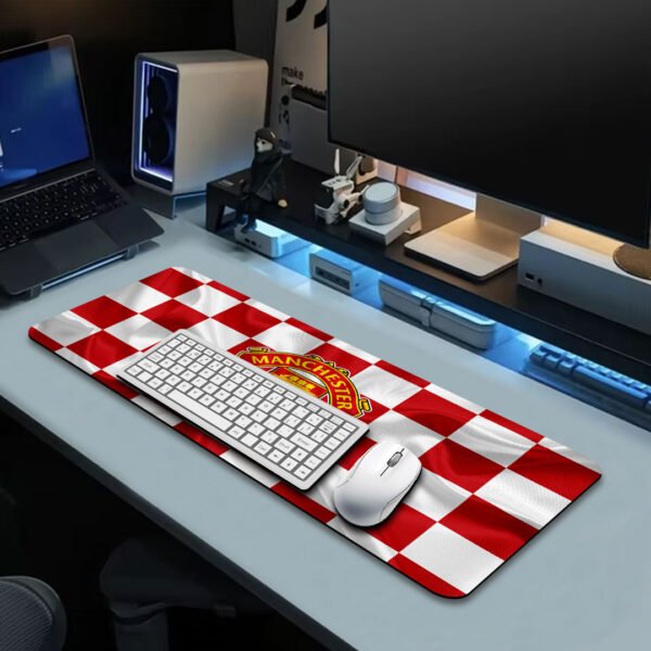 Manchester United FC Red & White Premium Desk Mat
