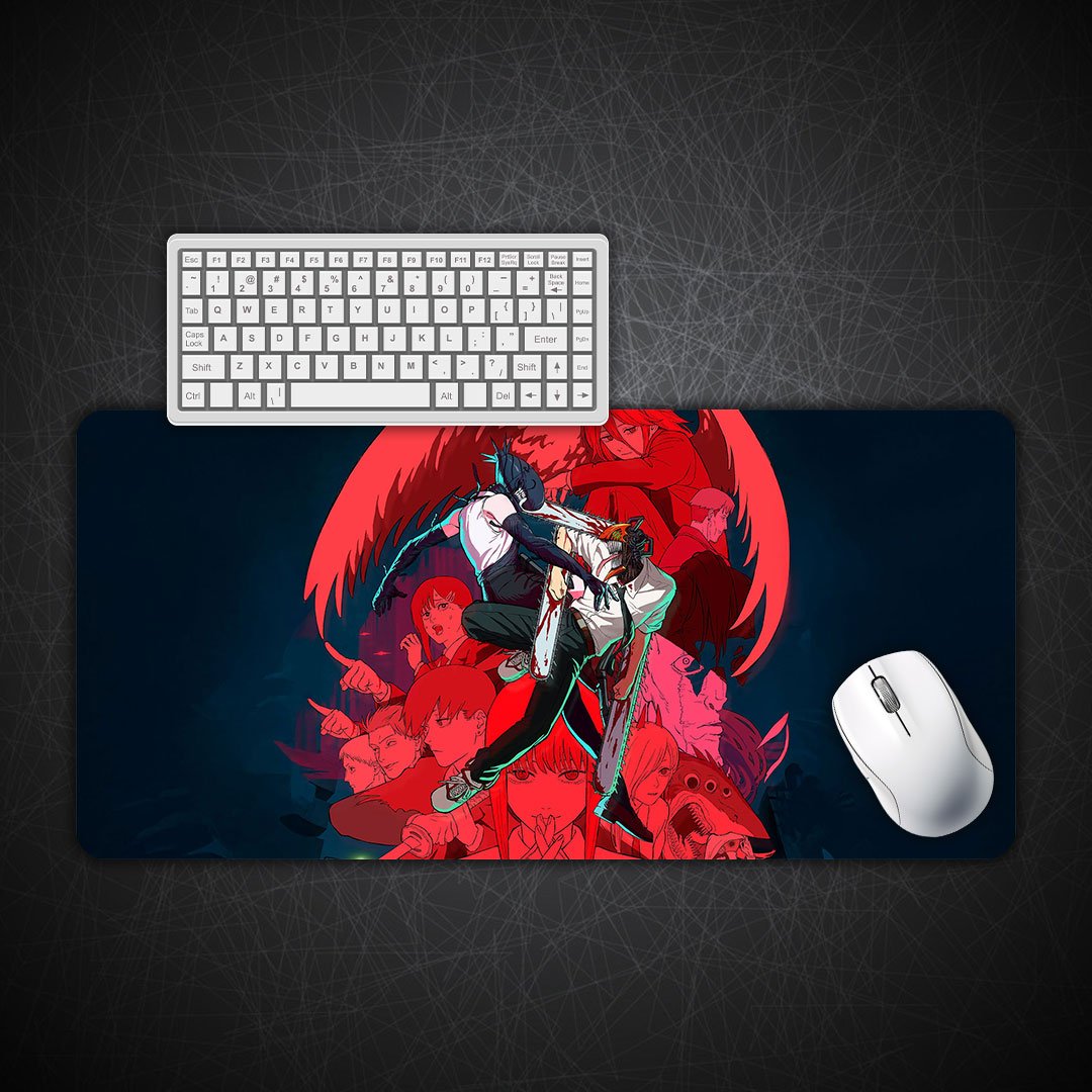Chinsaw Man the Desk Mat