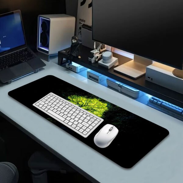 Jungle Tree Dark Aesthetic Desk Mat
