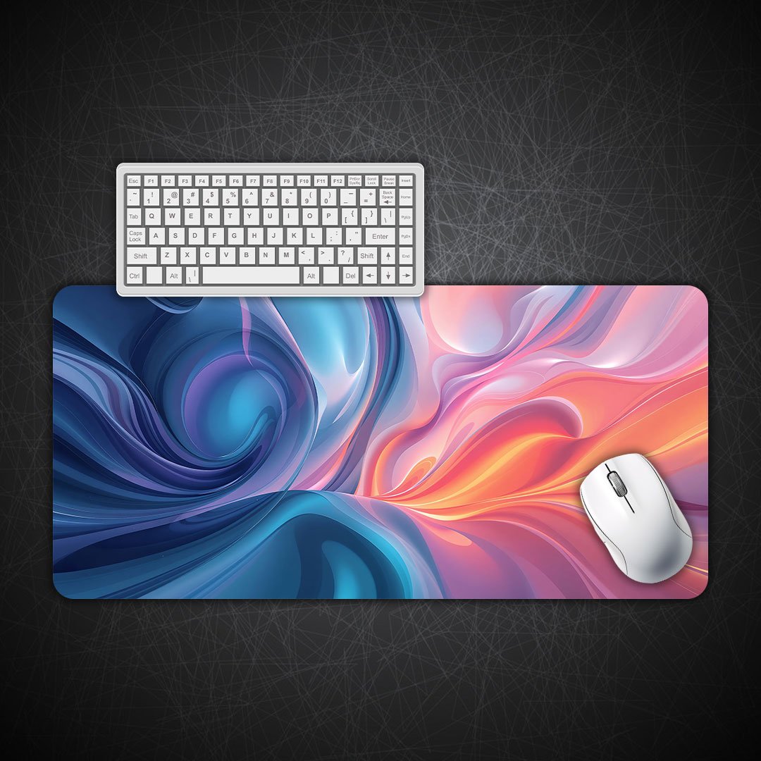Colorful Desk Mat for gaming table