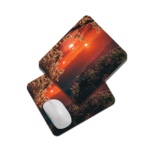 Astronaut Sunset Mouse Pad