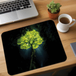 Jungle Tree Dark Aesthetic Mouse Pad