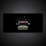 Algorithm Gaming Desk Mat