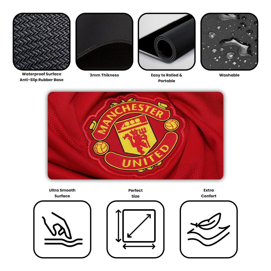 Manchester United Gaming Desk Mat Manchester United Gaming Desk Mat