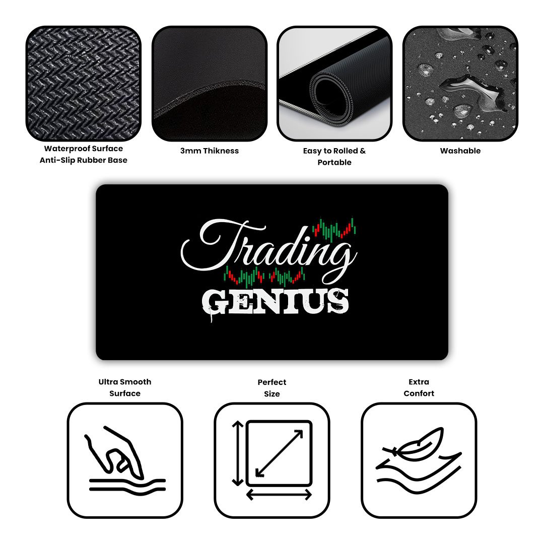 Trading Genius Desk Mat Trading Genius Desk Mat