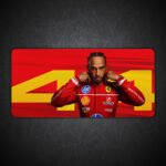 Lewis Hamilton Desk Mat