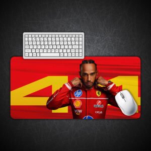 Lewis Hamilton Desk Mat