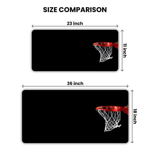 Basketball Ring Desk Mat