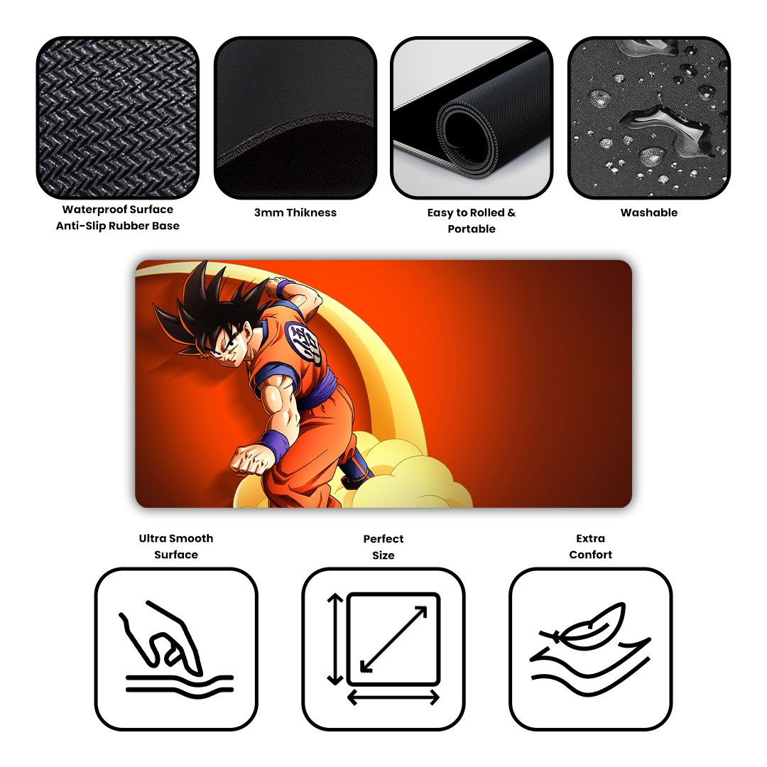Dragon Ball Desk Mat Dragon Ball Desk Mat