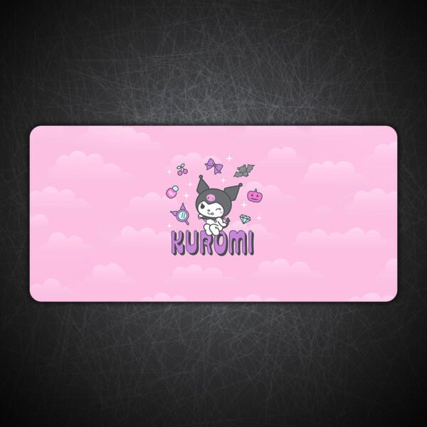 Kuromi Hello Gaming Desk Mat